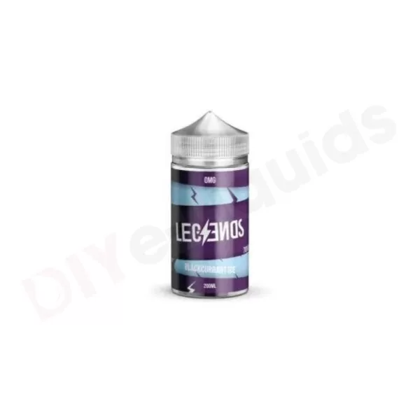 blackcurrant ice 200ml Shortfill E-Liquid By Legends