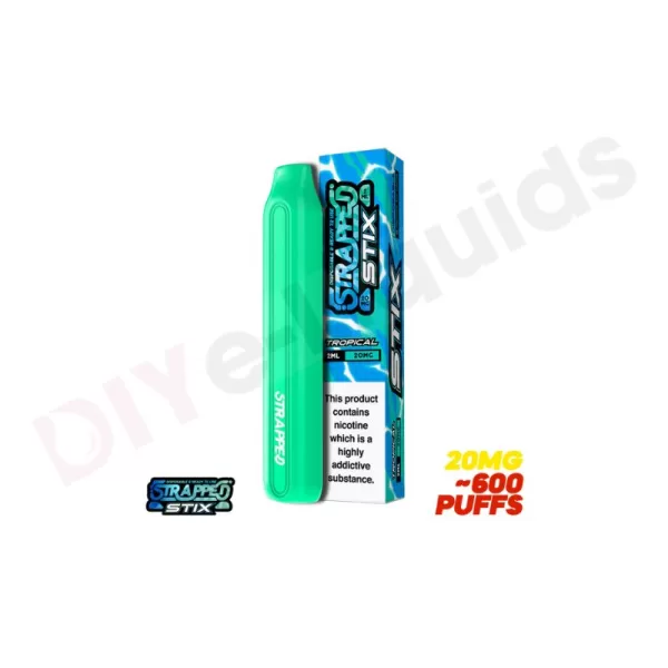 Strapped Stix 600 Puff Disposable Vape tropical