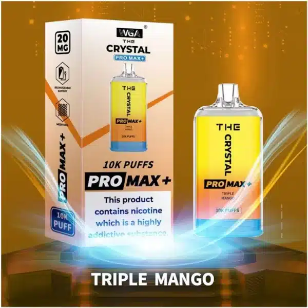 TRIPLE MANGO WGA Crystal Pro Max 10000 Vape