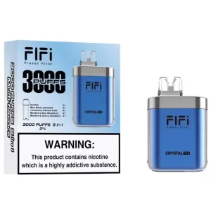 FIFI Crystal 3000 Puff Pod Kit Blue edition