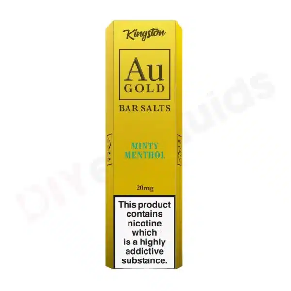 minty menthol AU Gold Bar Salts By Kingston