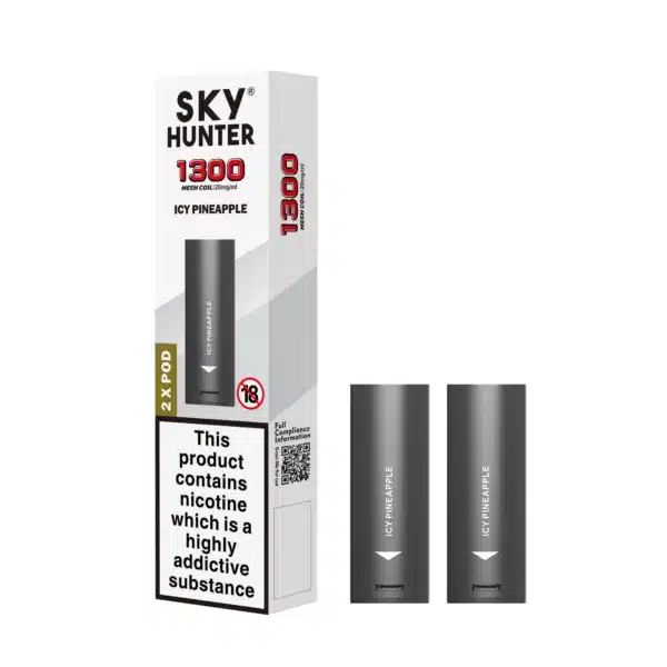 SKY HUNTER Prefilled Replacement Pods (2 Pack) Icy Pineapple