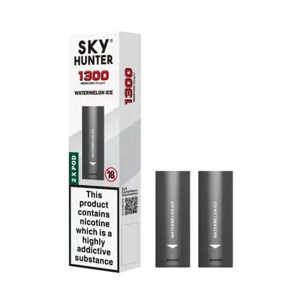 SKY HUNTER Prefilled Replacement Pods (2 Pack) Watermelon Ice