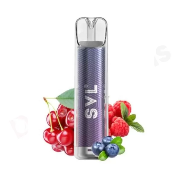 blueberry cherry cranberry SVL OG 600 Disposable Vape Kit