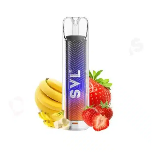 strawberry banana SVL OG 600 Disposable Vape Kit
