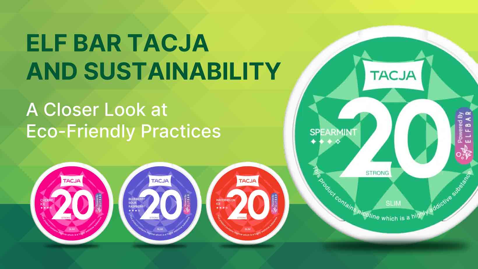 Elf Bar Tacja and Sustainability: A Look at Eco-Friendly Practices