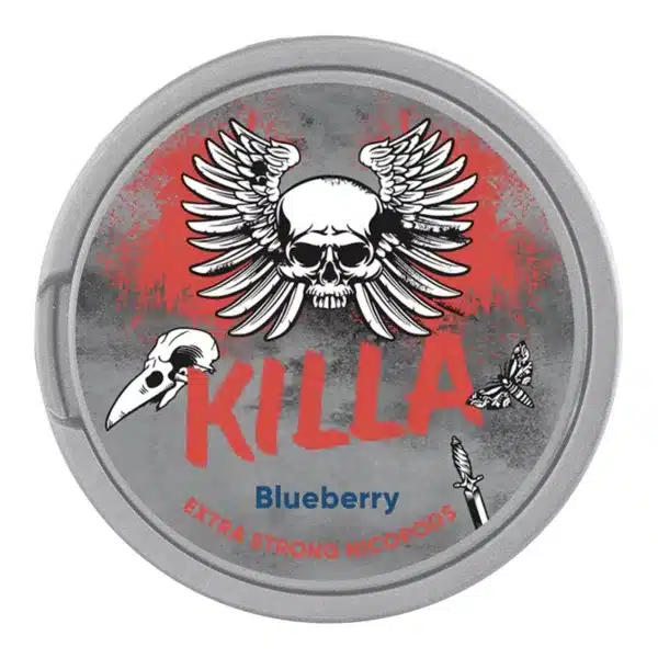 Blueberry Nicotine Pouches By Killa