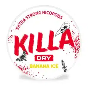 Dry Banana Ice Nicotine Pouches By Killa