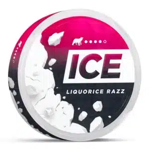 Liquorice Razz Nicotine Pouches By ICE