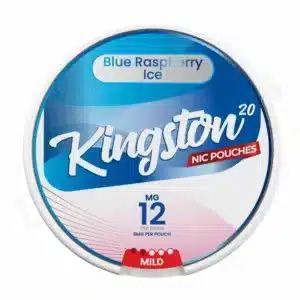 blue raspberry 12mg Nicotine Pouches By Kingston
