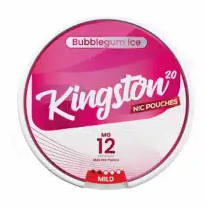 bubblegum 12mg Nicotine Pouches By Kingston