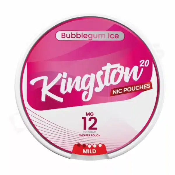 bubblegum 12mg Nicotine Pouches By Kingston