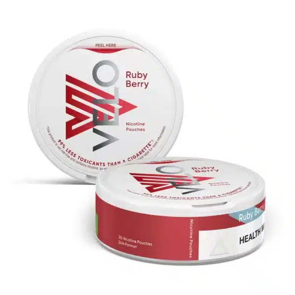 Ruby Berry Nicotine Pouches By Velo