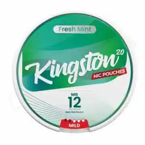 fresh mint 12mg Nicotine Pouches By Kingston