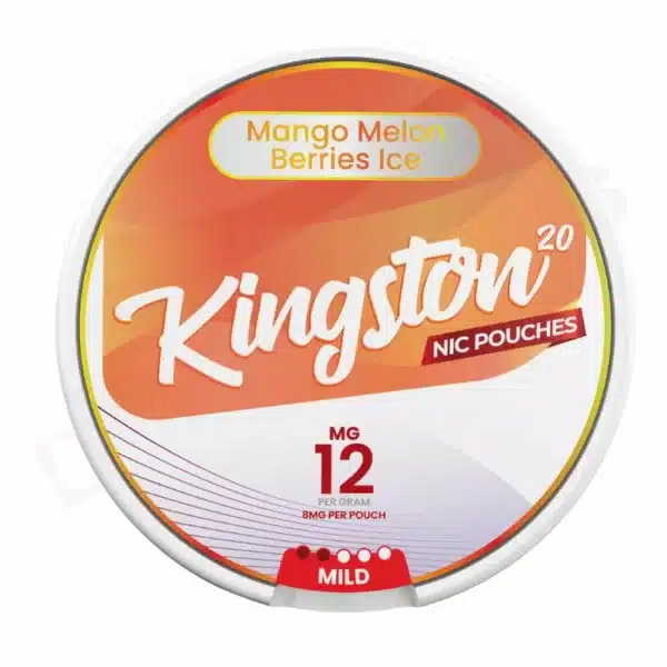 mango melon berries ice 12mg Nicotine Pouches By Kingston