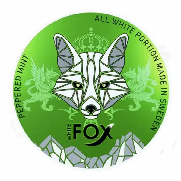 Peppered Mint Nicotine Pouches By White Fox