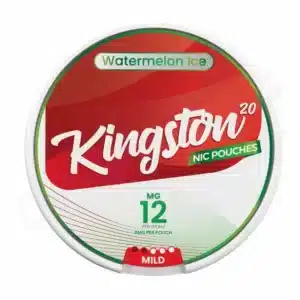 watermelon Ice 12mg Nicotine Pouches By Kingston