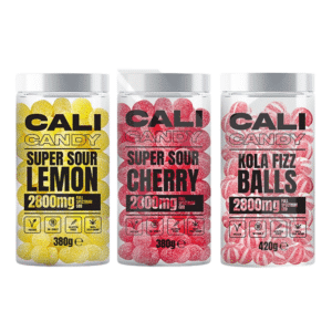 CALI CANDY MAX 2800mg Full Spectrum CBD Vegan Sweets Iron Brew Balls