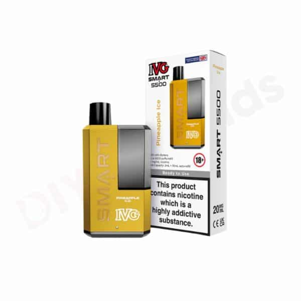 pineapple ice IVG SMART 5500 Puff Disposable Vape Kit