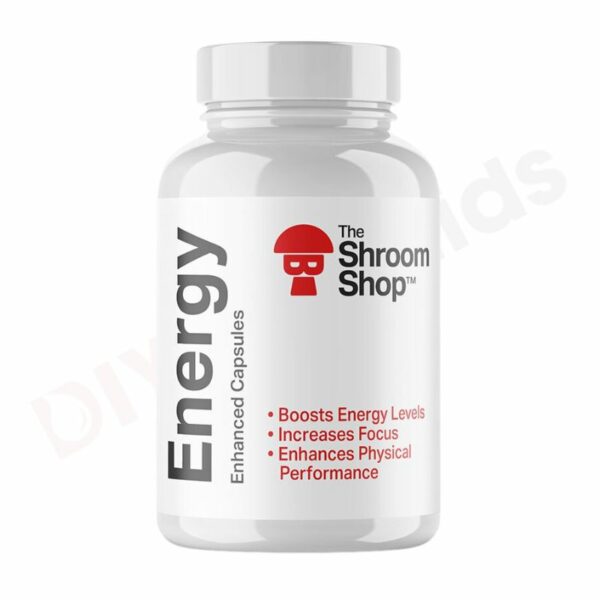 The Shroom Shop Enhanced Energy Capsules 750mg