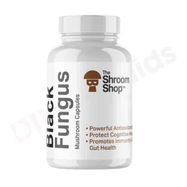 Black Fungus Capsules 500mg - the shroom shop