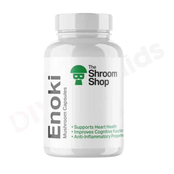 Enoki Mushroom Capsules 500mg-the shroom shop