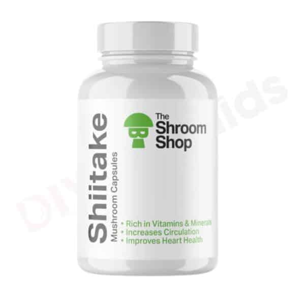 Shiitake Mushroom Capsules 500mg-the shroom shop