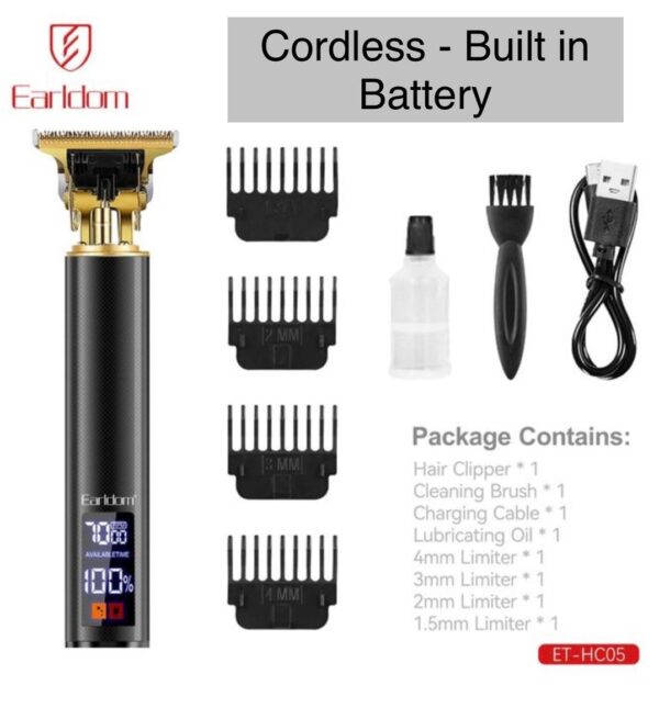 Hc05 Electric Hair Clipper By Earldom - Image 2