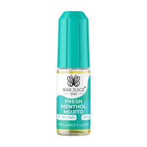Menthol 10ml Nic Salt By Bar Juice 5000