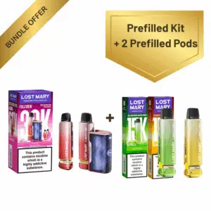 Bundle Deal – Lost Mary Nera 30K Fullview Kit + 2 x Pods
