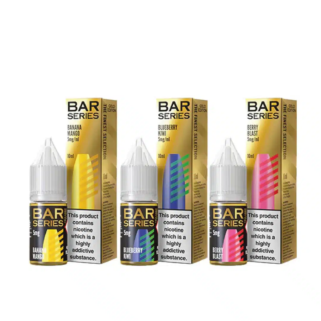 Bar Series Gold Edition Nic Salt E-Liquids
